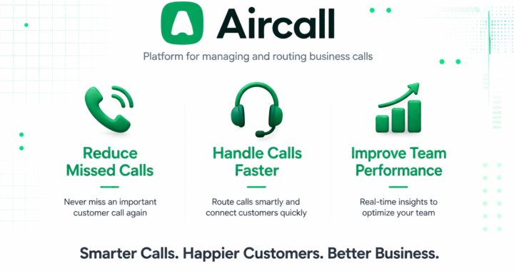 Aircall call routing system that helps reduce missed calls and handle calls faster