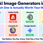 Best AI image generators in 2026 including Midjourney, Adobe Firefly, Ideogram, Canva, Leonardo AI, and Google Gemini compared side by side