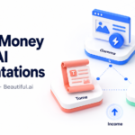 How to make money with Gamma, Tome, and Beautiful.ai AI presentation tools in 2026 including freelancing, templates, and agency strategies