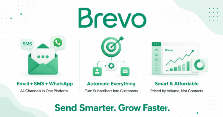 Brevo review 2026 covering pricing, features, pros and cons of the email marketing and automation platform