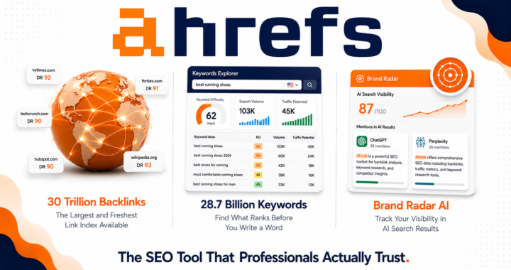 Ahrefs review 2026 covering pricing from $29 to $1499 per month, backlink data, keyword research features, pros and cons for SEO professionals